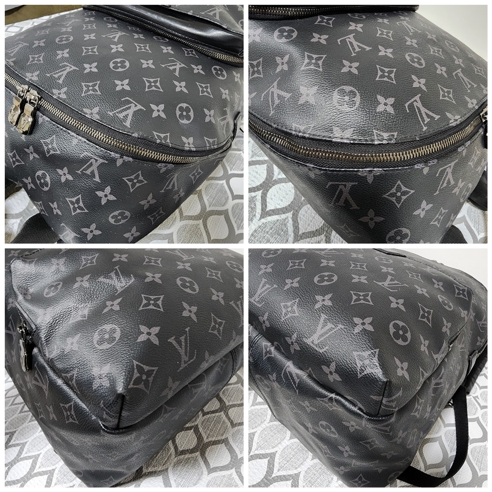 Louis VuittonMonogram Eclipse Canvas Discovery Backpack Bag - Picture 12 of 16